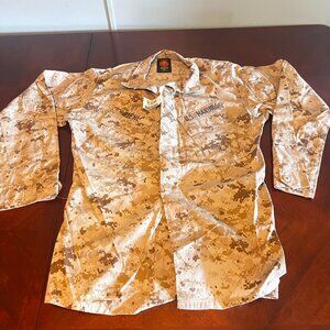 USMC Desert Marpat Camouflage Blouse S Long  American Apparel marines